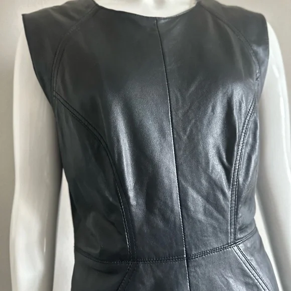 Aqua 100% leather woman’s dress - Picture 7 of 11